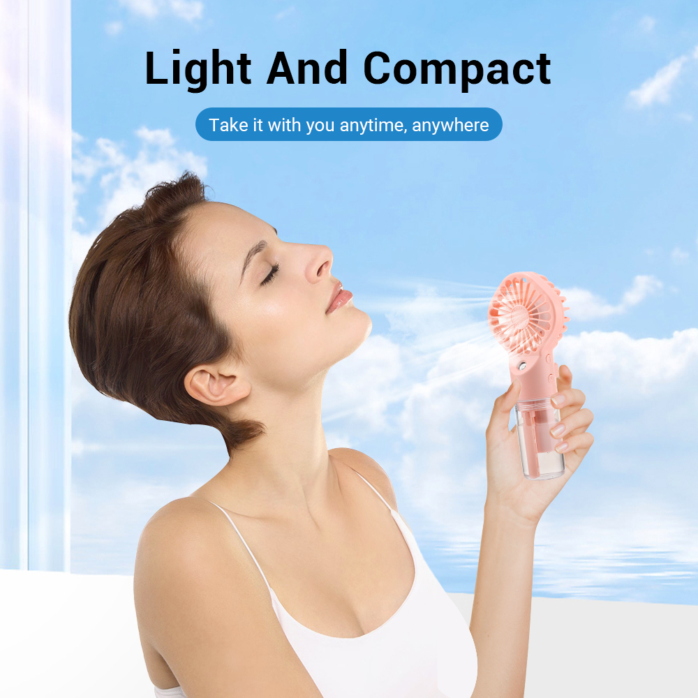 Skincare Only You - Ventilador de Mano con 4 Velocidades