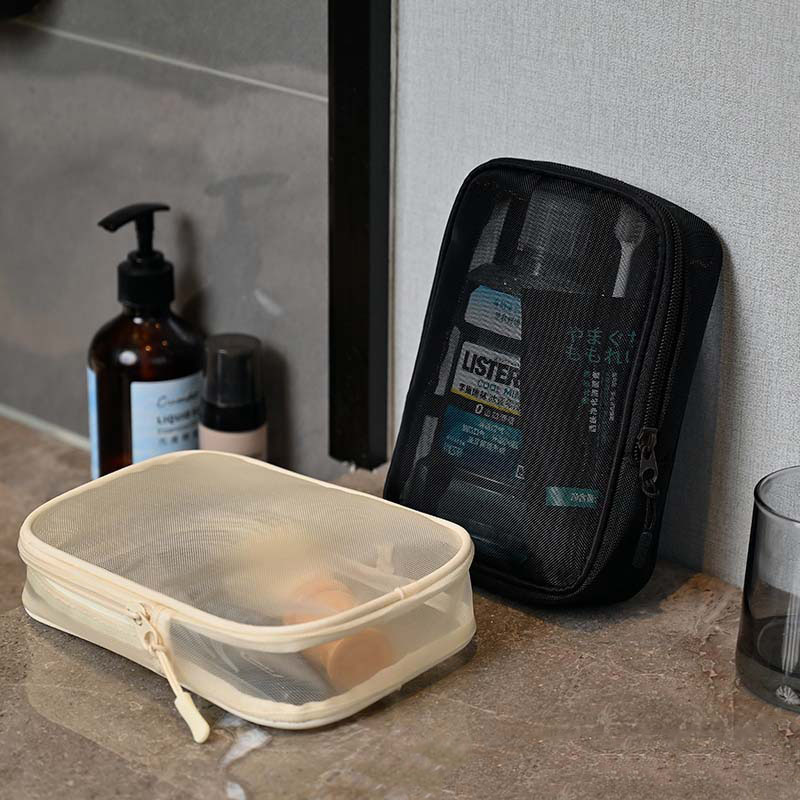 Skincare D'Alba - Bolsa organizadora de maquillaje para hombre