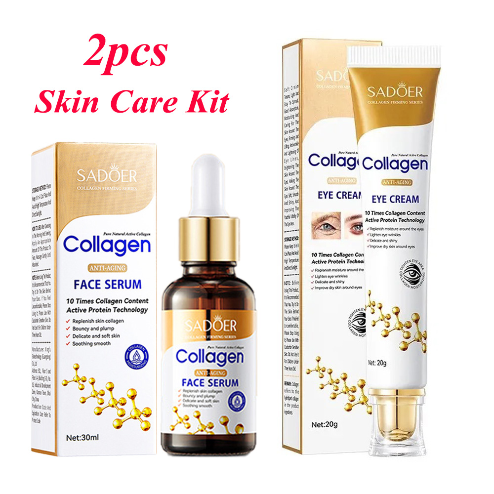Caffeine Eye Serum - SADOER-Juego de colágeno para el cuidado