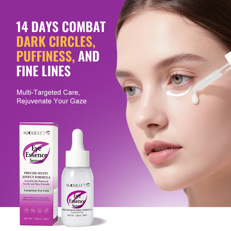 Caffeine Eye Serum - AUQUEST-suero para ojos antiojeras, cafeína, bolsas