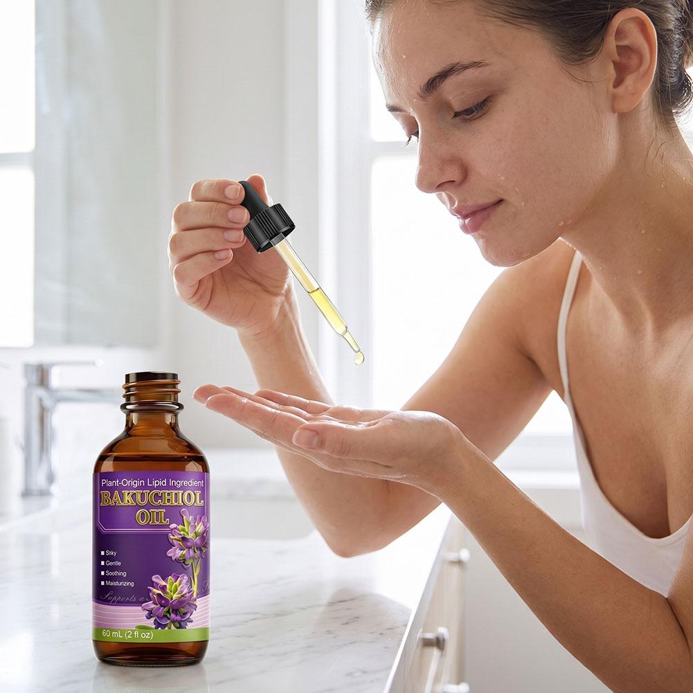 Aceite Facial de Bakuchiol, Al - Bakuchiol Retinol Alternative reseña y precio