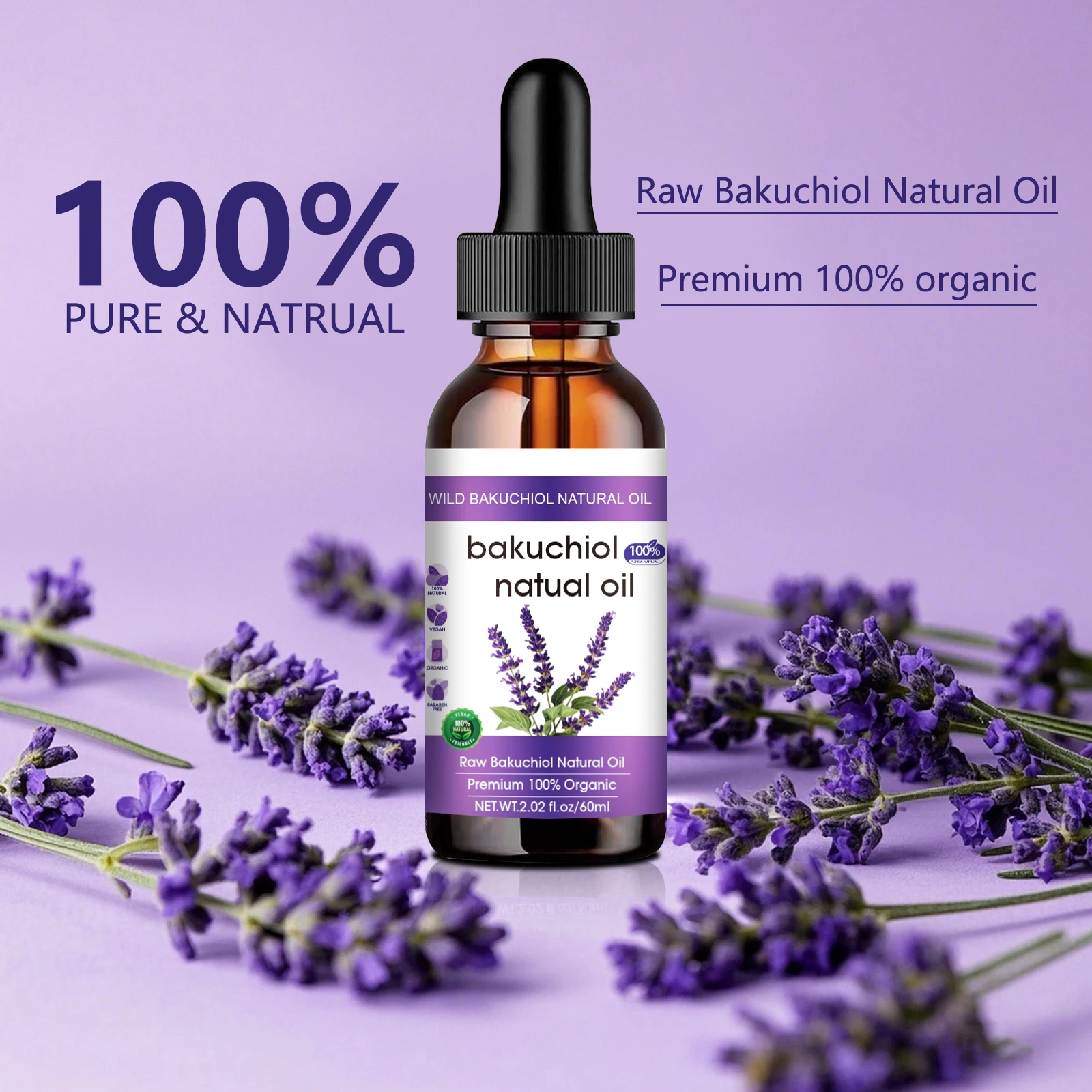 Aceite Facial Antienvejecimien - Bakuchiol Retinol Alternative reseña y precio