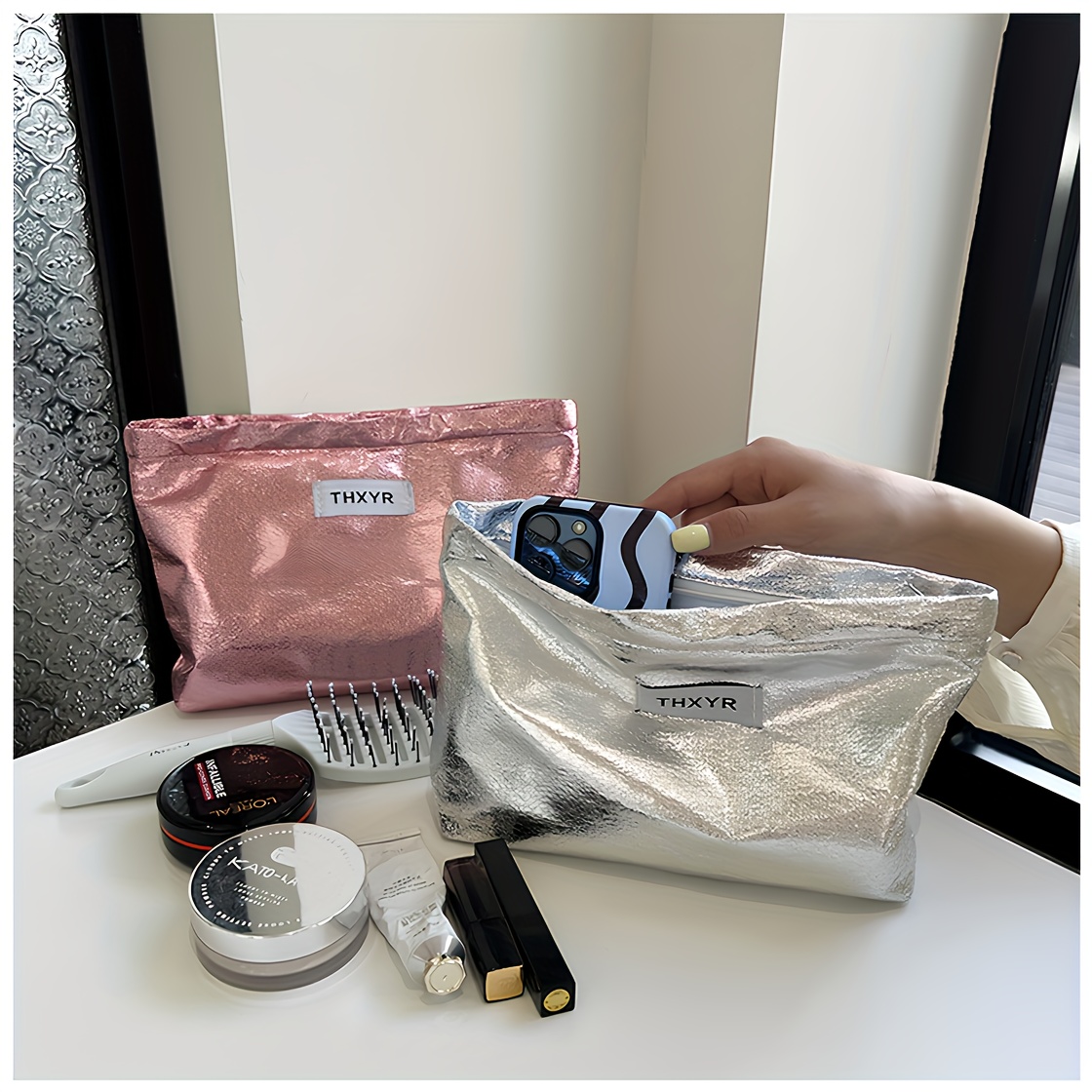 Bolsa de maquillaje de gran ca - Skincare D'Alba reseña y precio