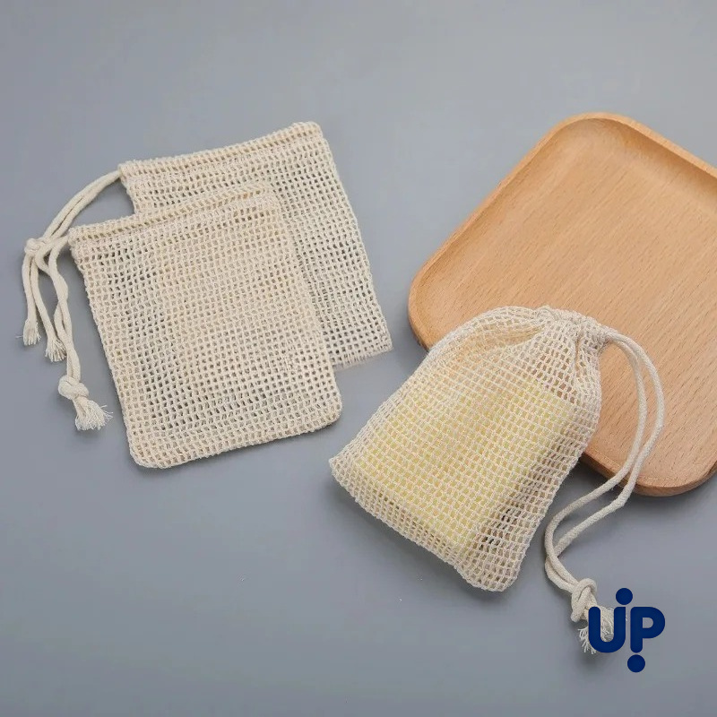 Bolsa de malla para jabón hech - Skincare D'Alba reseña y precio