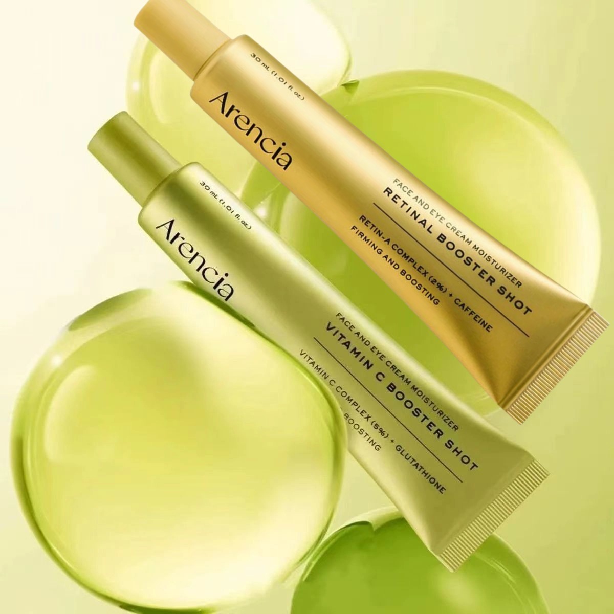 Suero Facial Arencia con Vitam - Caffeine Eye Serum reseña y precio