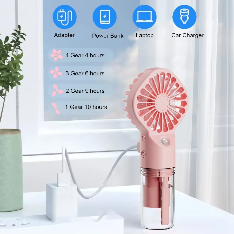 Ventilador de Mano con 4 Ajust - Skincare Only You reseña y precio