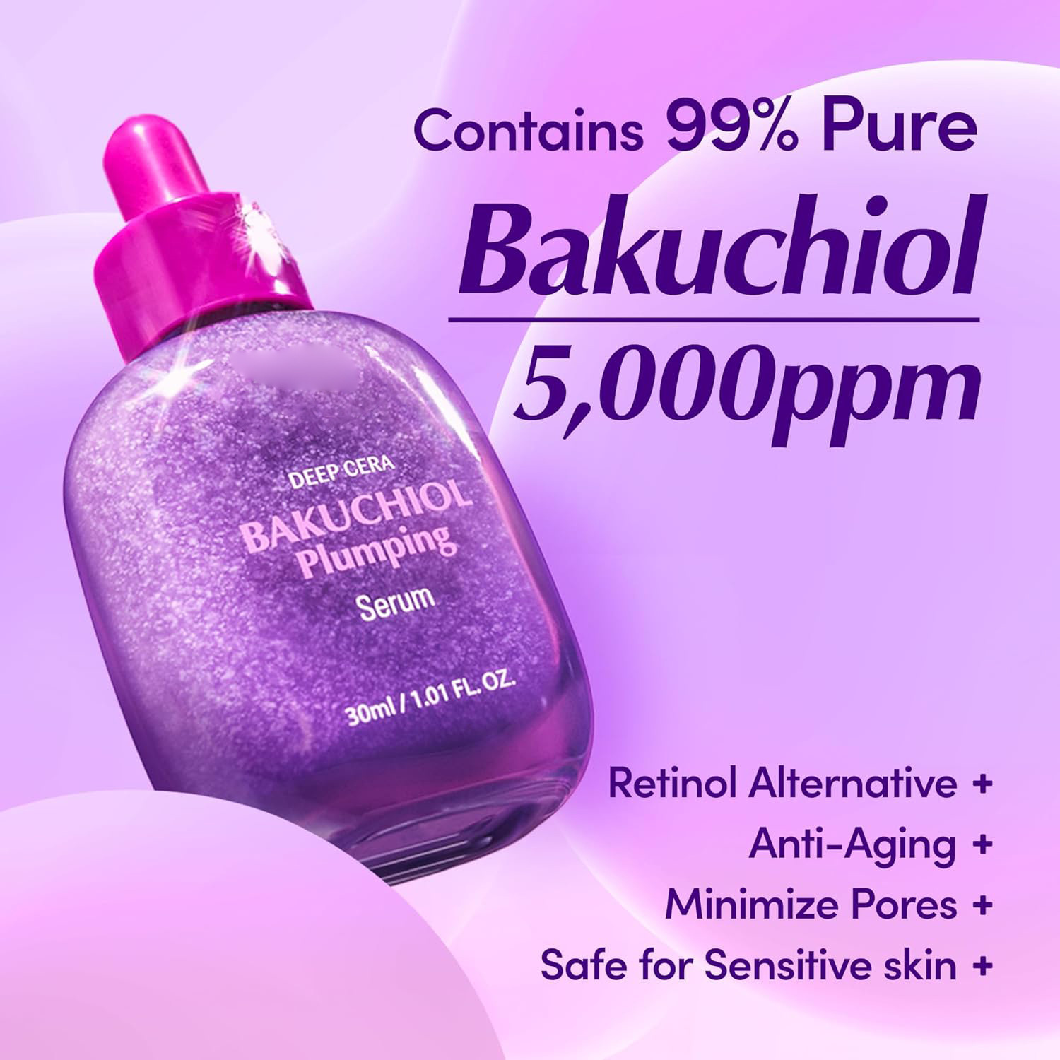 Suero de Bakuchiol y Vitamina  - Bakuchiol Retinol Alternative reseña y precio