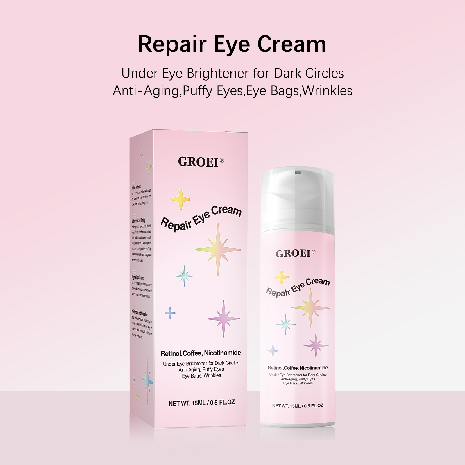 Crema para Ojos 15ml con Retin - Caffeine Eye Serum reseña y precio