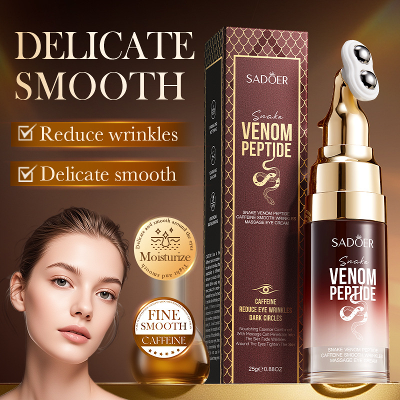 Crema para ojos con veneno de  - Caffeine Eye Serum reseña y precio